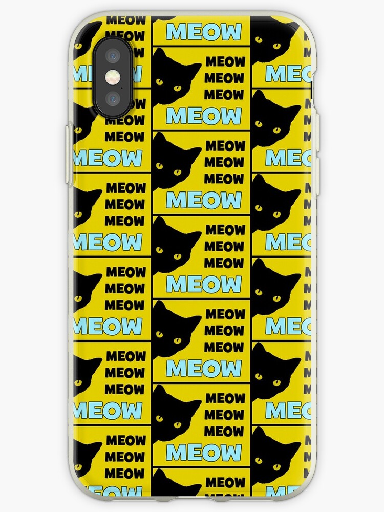 Roblox Cat Sir Meows A Lot Iphone Case By Jenr8d Designs - 