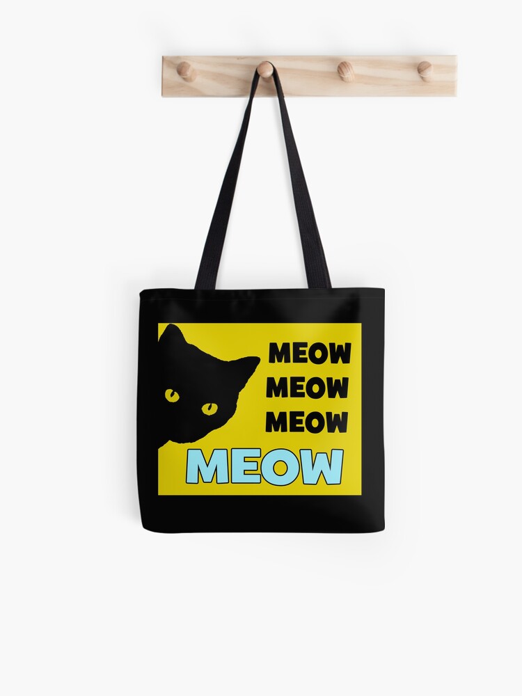 Roblox Cat Sir Meows A Lot Tote Bag By Jenr8d Designs Redbubble - roblox its a noob guy by jenr8d designs seth roblox