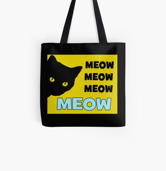 Roblox Cat Sir Meows A Lot Tote Bag By Jenr8d Designs Redbubble - roblox cat home decor redbubble