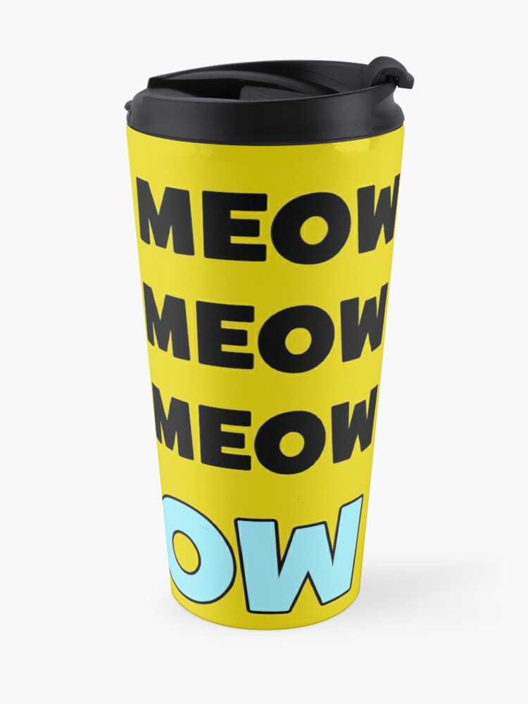 Roblox Cat Sir Meows A Lot Taza De Viaje - roblox noob travel mugs redbubble