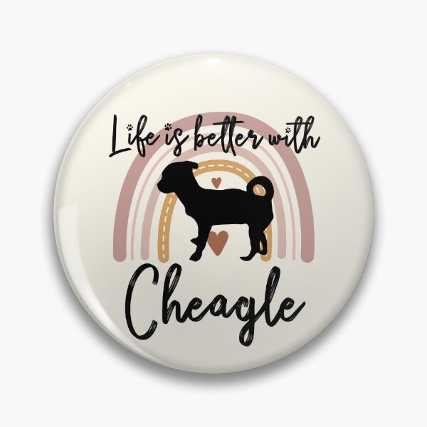 Item preview, Cheagle Dog Rainbow Aesthetic Boho designed and sold by rafaeltto.
