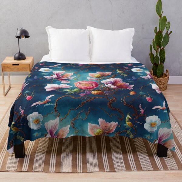 Item preview, Dreaming In Flowers 12 | Surreal | Floral | Pattern | For the Home designed and sold by RomantzArtMind.