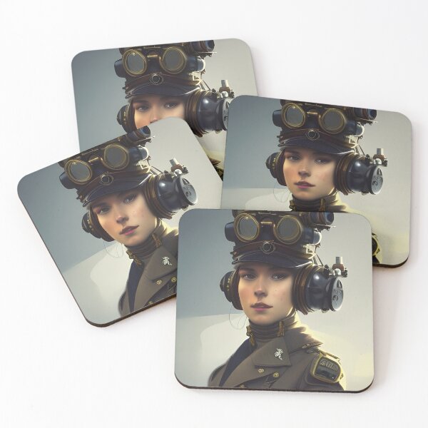 Item preview, Steampunk Lady Pilot designed and sold by Eliteijr.