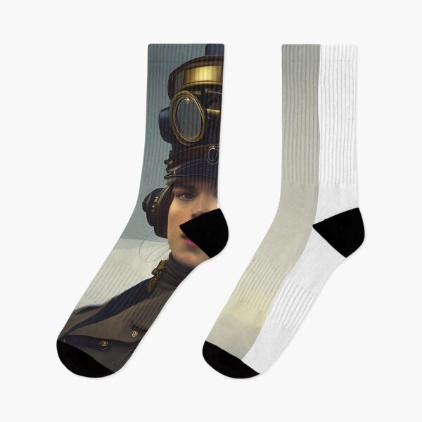 Item preview, Steampunk Lady Pilot designed and sold by Eliteijr.