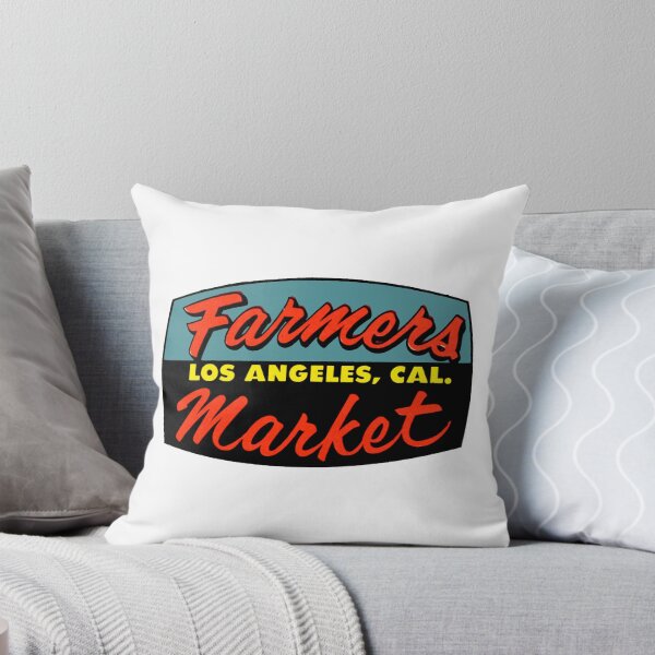 Item preview, Farmers Market Los Angeles Vintage Travel Decal designed and sold by hilda74.