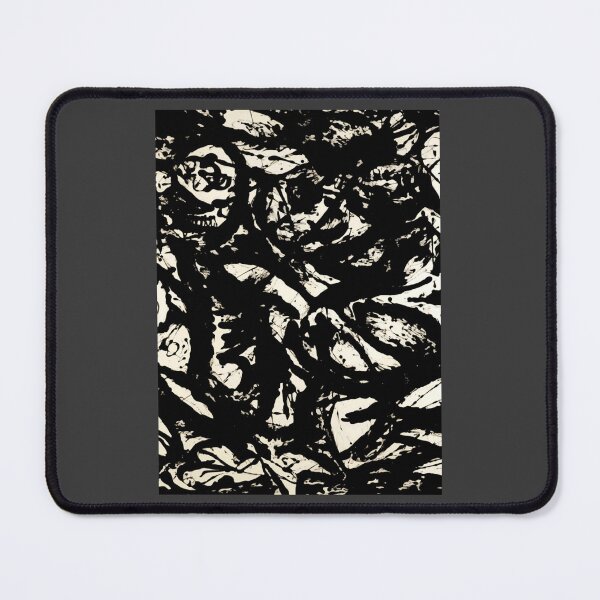 Item preview, Black and white J. Pollock style art digitally modified. Premium designed and sold by FurkanUzun.