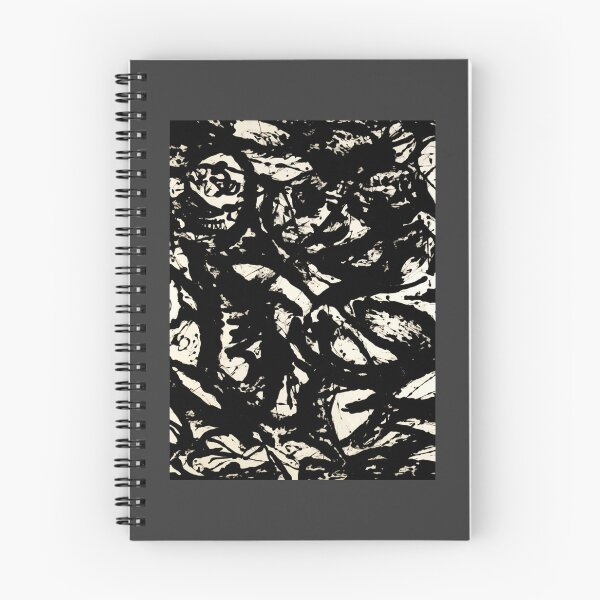 Item preview, Black and white J. Pollock style art digitally modified. Premium designed and sold by FurkanUzun.