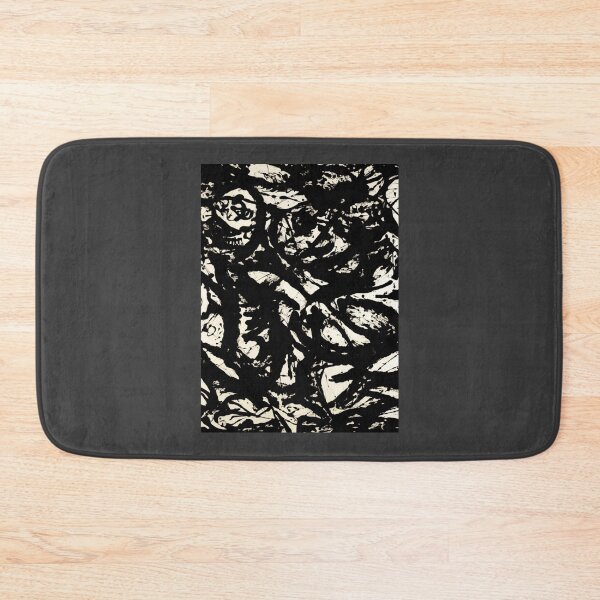 Item preview, Black and white J. Pollock style art digitally modified. Premium designed and sold by FurkanUzun.