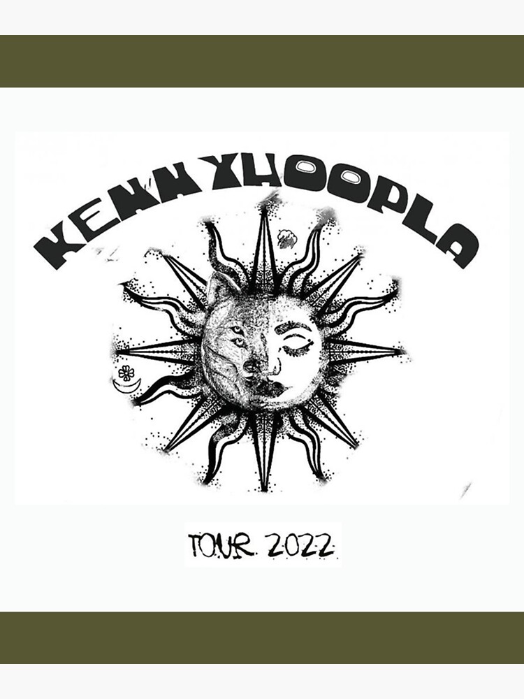 "KennyHoopla Tour 2022" Poster for Sale by JulieChostne Redbubble