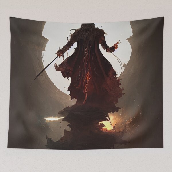 Item preview, The sorcerer designed and sold by lakislamArt.