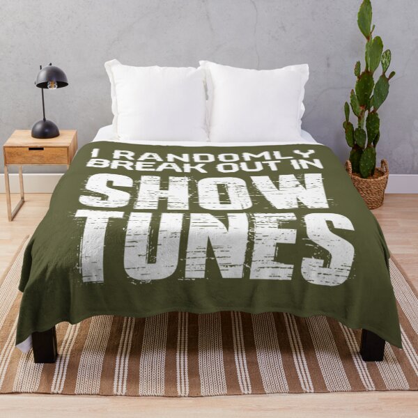 Item preview, I Randomly Break out In Show Tunes  designed and sold by LatreseyaMorale.