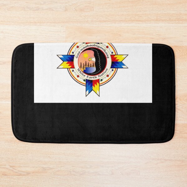 Item preview, White earth band of the ojibwe flag designed and sold by MarthaLefevre1.