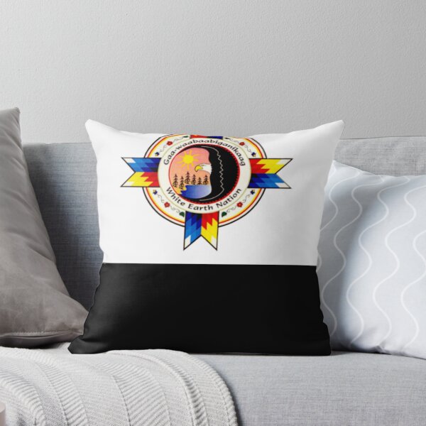 Item preview, White earth band of the ojibwe flag designed and sold by MarthaLefevre1.