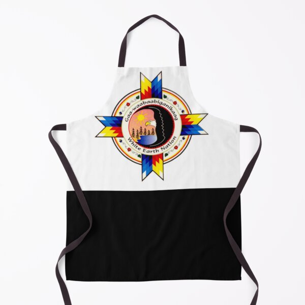 Item preview, White earth band of the ojibwe flag designed and sold by MarthaLefevre1.
