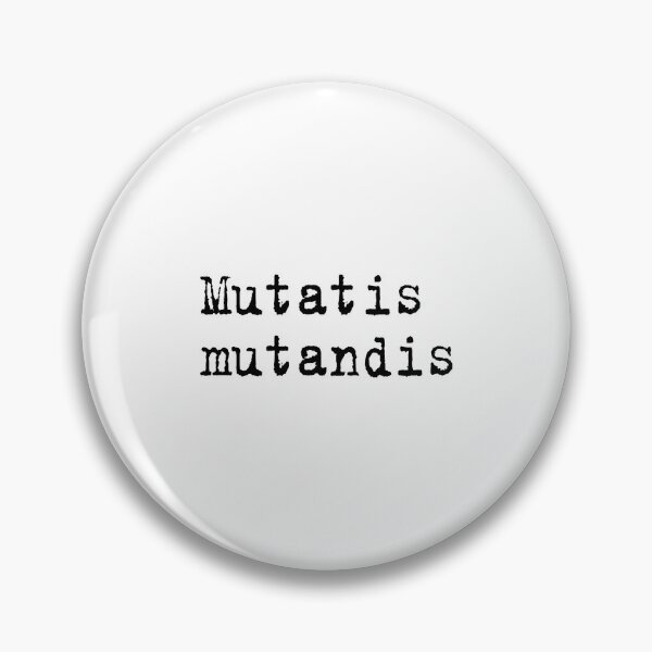 Item preview, Mutatis mutandis designed and sold by KikkaT.