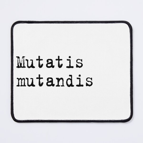 Item preview, Mutatis mutandis designed and sold by KikkaT.