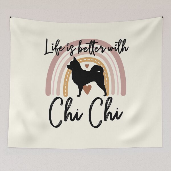 Item preview, Chi Chi Dog Rainbow Aesthetic Boho designed and sold by rafaeltto.