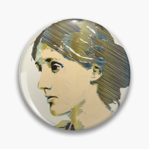 Item preview, Virginia Woolf designed and sold by Emi Yañez.