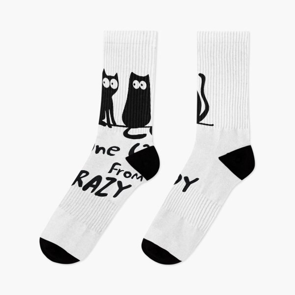 Item preview, One Cat Away From Being A Crazy Cat Lady designed and sold by bakayeciavod.