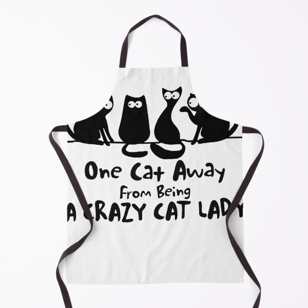 Item preview, One Cat Away From Being A Crazy Cat Lady designed and sold by bakayeciavod.