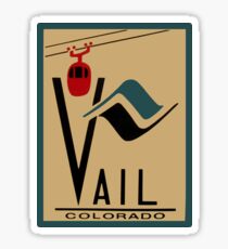 Vail Colorado Vintage Travel Decal Sticker