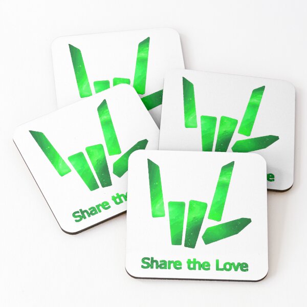 Item preview, share The Love , Share The Love green Galaxy Logo, Share The Love Merch, Stephen Sharrer , Carter Sharer, gift designed and sold by LawsoDouglas.
