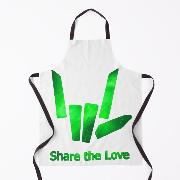 Item preview, share The Love , Share The Love green Galaxy Logo, Share The Love Merch, Stephen Sharrer , Carter Sharer, gift designed and sold by LawsoDouglas.