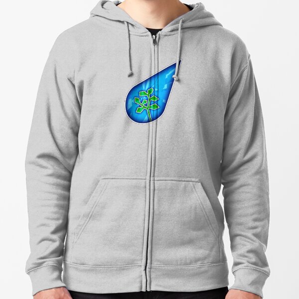Watercress Logo Zipped Hoodie