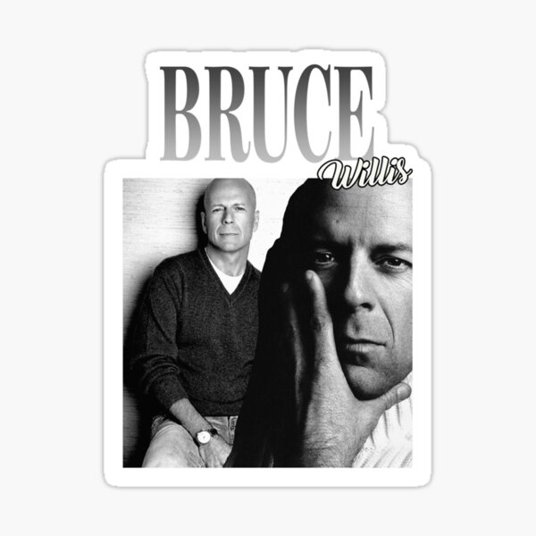 Bruce Willis Stickers for Sale, Free US Shipping