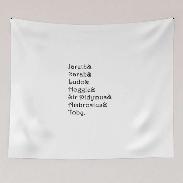 Item preview, Labyrinth Remind Me of the Babe designed and sold by GiantSquid1.