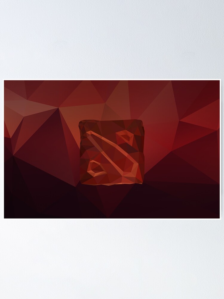 Vista alternativa de Póster Dota Low Poly Art