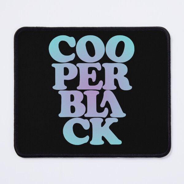 Item preview, Cooper Black v.1 designed and sold by x1brett.
