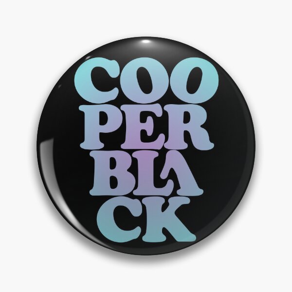 Item preview, Cooper Black v.1 designed and sold by x1brett.