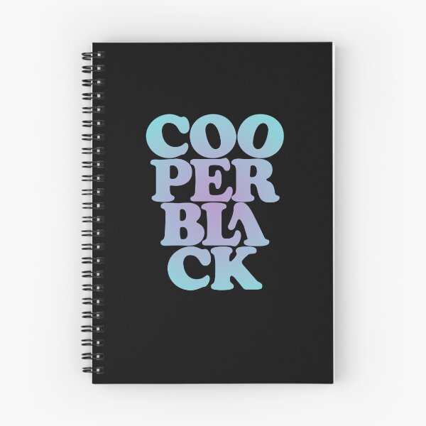 Item preview, Cooper Black v.1 designed and sold by x1brett.