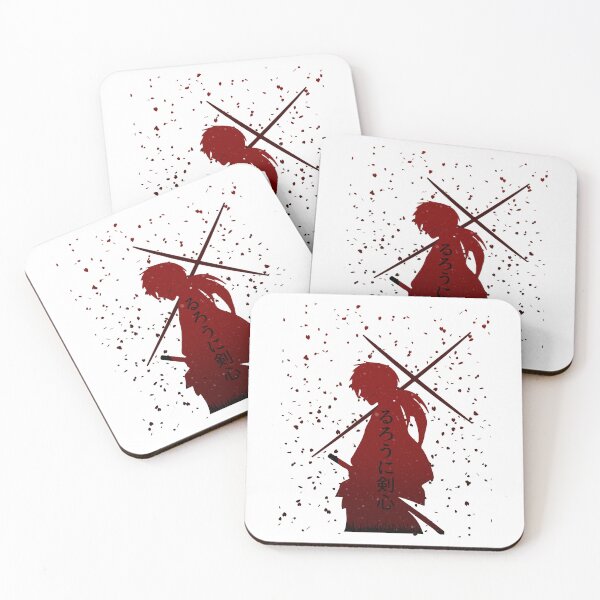 Item preview, Light Blue Japanese Rurouni Kenshin Samurai X Anime Battousai designed and sold by Derosajoehalpin.