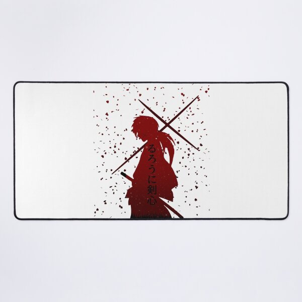 Item preview, Light Blue Japanese Rurouni Kenshin Samurai X Anime Battousai designed and sold by Derosajoehalpin.