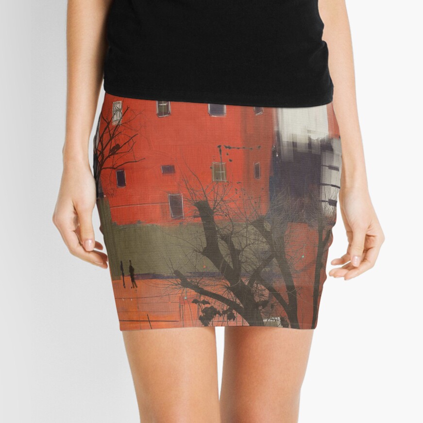 red house Mini Skirt