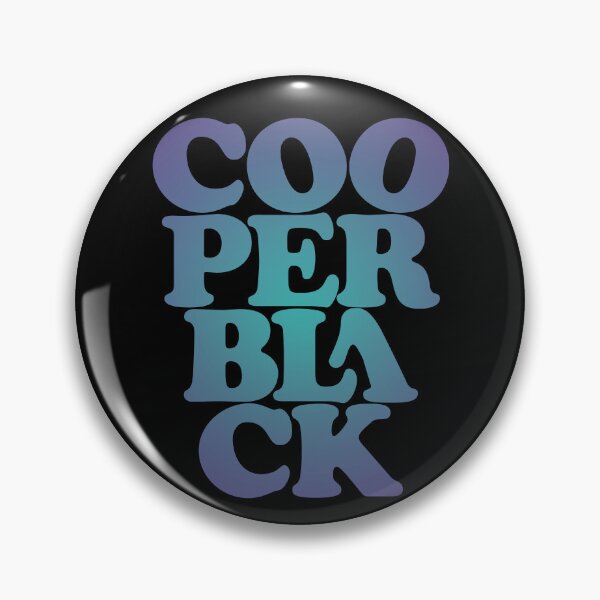 Item preview, Cooper Black v.2 designed and sold by x1brett.