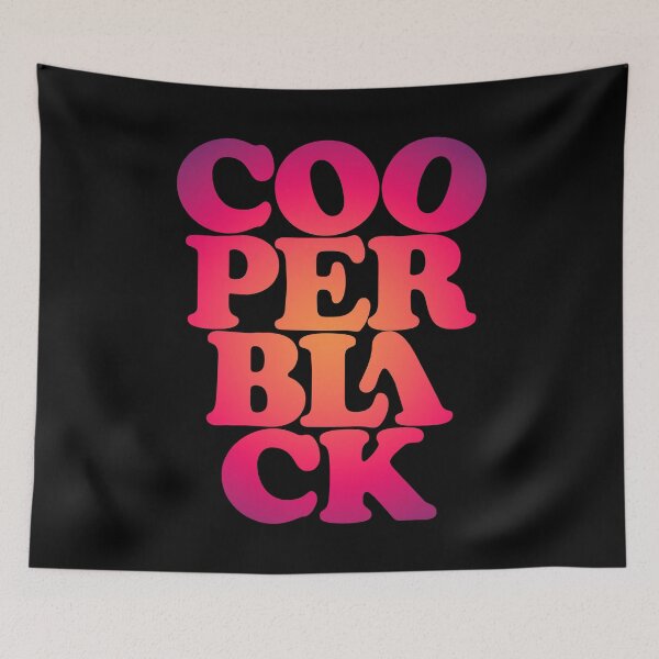Item preview, Cooper Black v.4 designed and sold by x1brett.