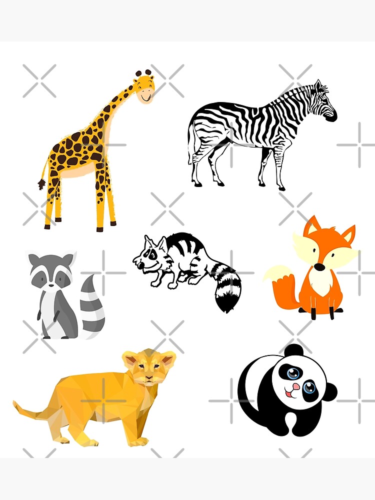 animal-chart-poster-for-sale-by-gg4289-redbubble