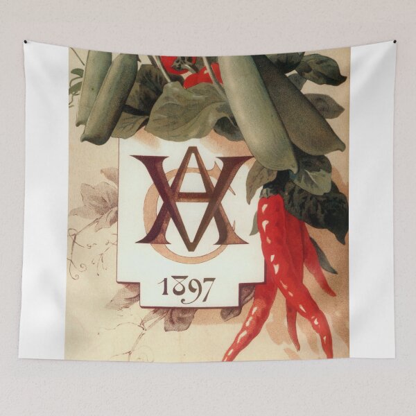 Item preview, Vintage Vegetable Seed Catalog Paris 1800s designed and sold by Sasha Art Gallery.