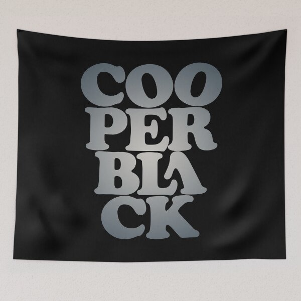 Item preview, Cooper Black v.6 designed and sold by x1brett.
