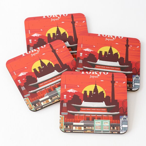 Item preview, Tokyo Japan Architecture Travel Vacation designed and sold by saranitoupini.