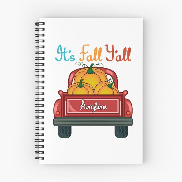 Item preview, It's Fall Y'all Pumpkins Truck Red designed and sold by Isma Saleem.