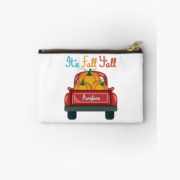 Item preview, It's Fall Y'all Pumpkins Truck Red designed and sold by Isma Saleem.