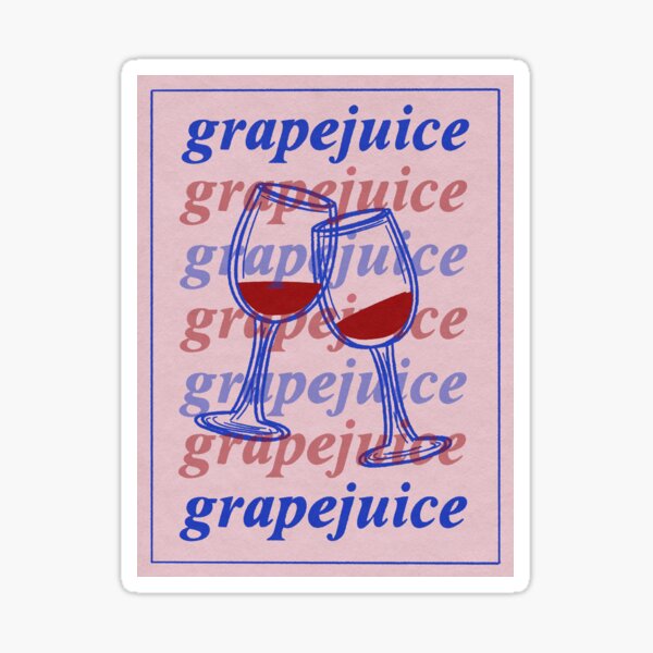 Grapejuice - Harry Styles Sticker