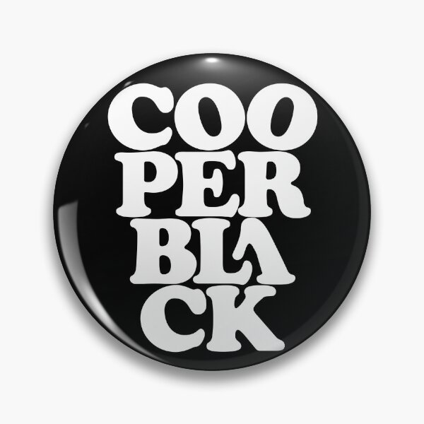 Item preview, Cooper Black v.9 designed and sold by x1brett.