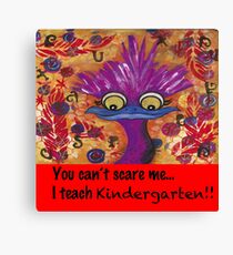 kindergarten teachers Canvas Print