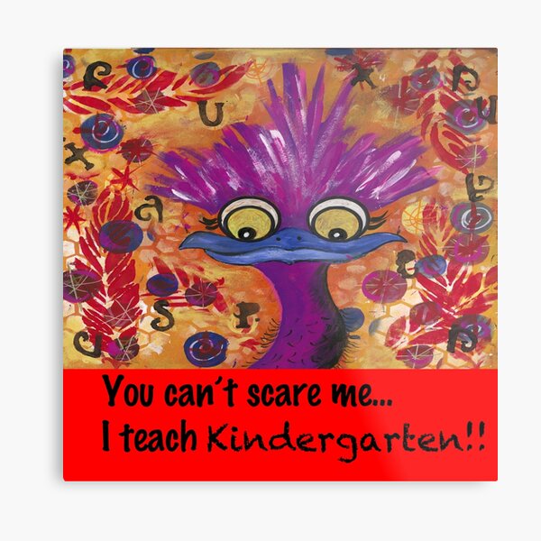kindergarten teachers Metal Print