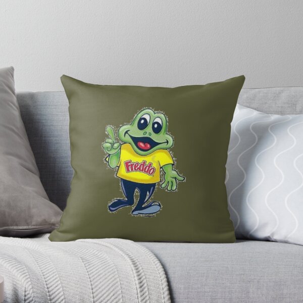 Freddo Frog Pillows & Cushions for Sale